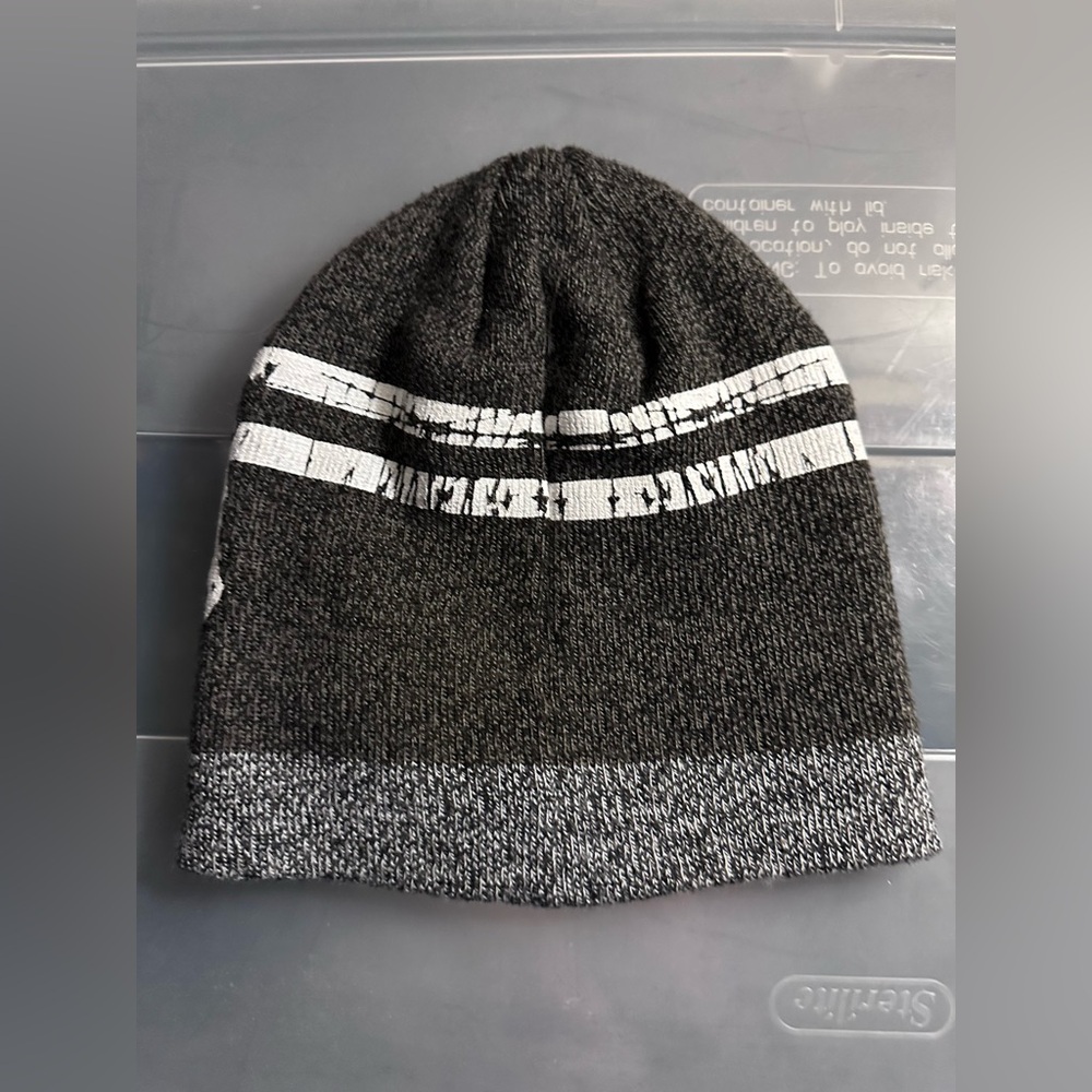 Gray Skull Beanie - Picture 3 of 6